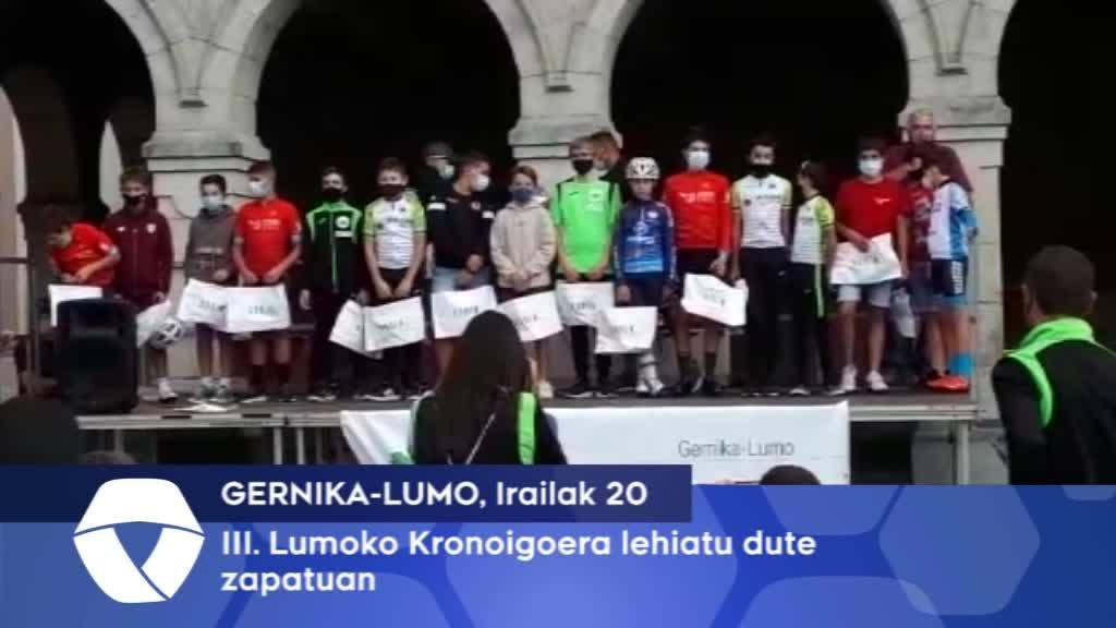 III. Lumoko kronoigoera lehiatu dute zapatuan