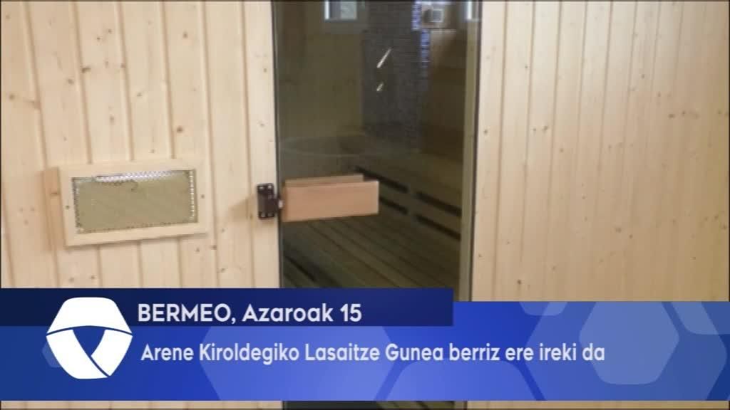 Arene Kiroldegiko lasaitze Gunea berriz ere ireki da