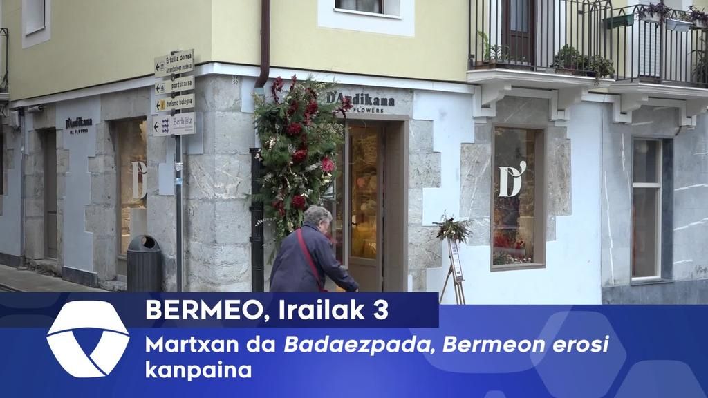 Martxan da ‘Badaezpada, Bermeon erosi’ kanpaina