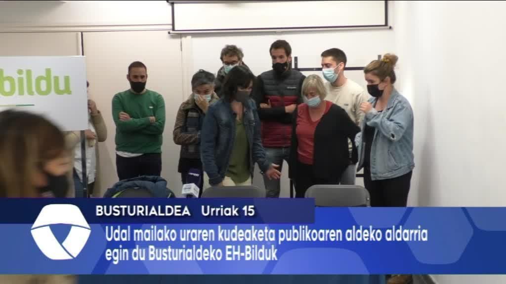 Uraren benetako kudeaketa publikoa eskatu du EH-Bilduk
