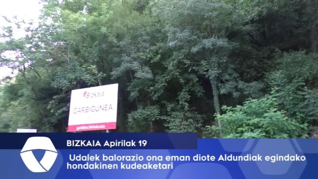 Bizkaiko Udalek oso ondo baloratu dute Aldundiaren hondakinen kudeaketa