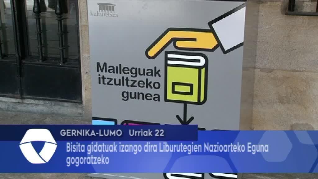 Bisita gidatuekin ospatuko dute Liburutegien Nazioarteko Eguna