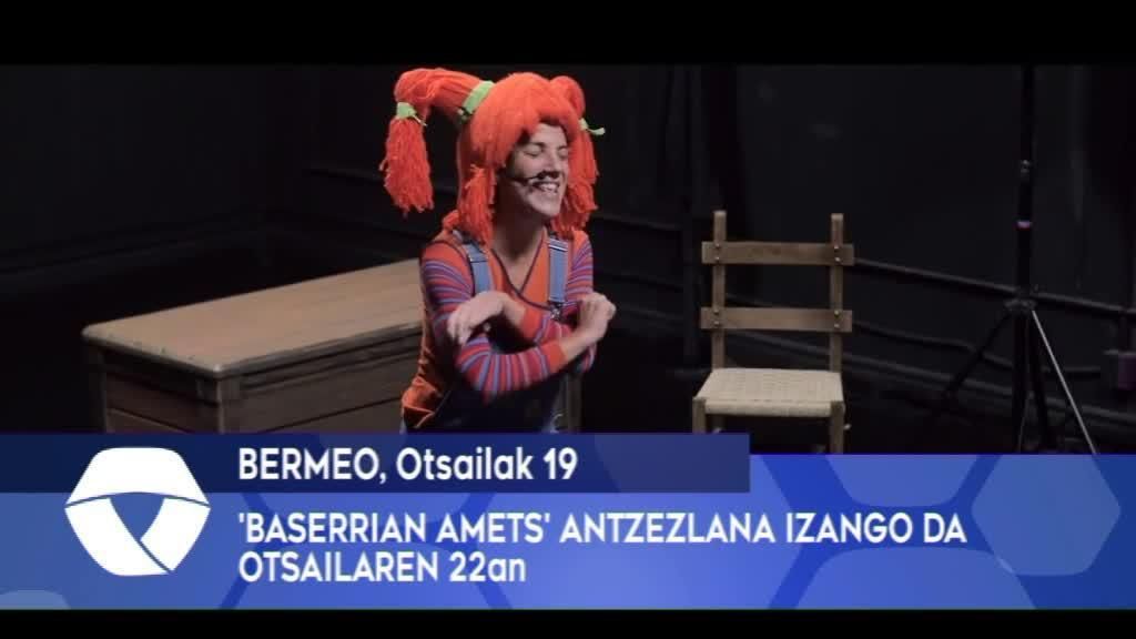 ‘Baserrian Amets’ antzezlana izango da otsailaren 22an Bermeon