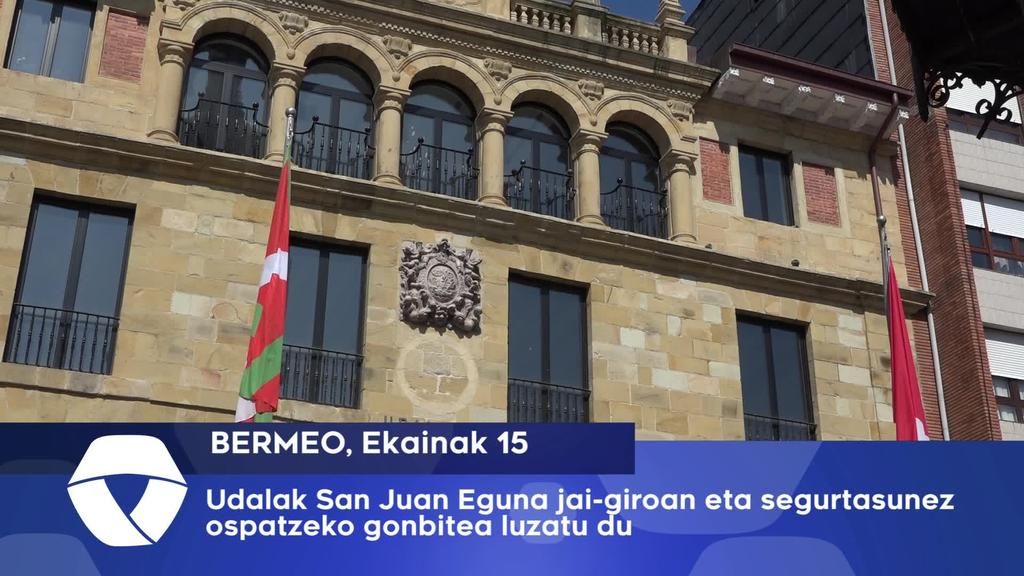 Udalak San Juan Eguna jai-giroan eta segurtasunez ospatzeko gonbitea luzatu du