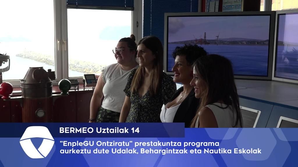 EnpleGU Ontziratu programa aurkeztu dute Naurika Eskolan