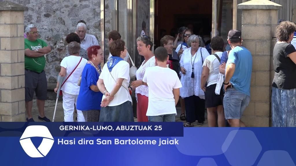 Hasi dira San Bartolome jaiak