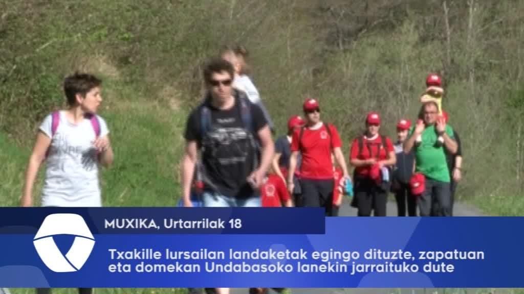 Txakille lursailan landaketak egingo dituzte, zapatuan