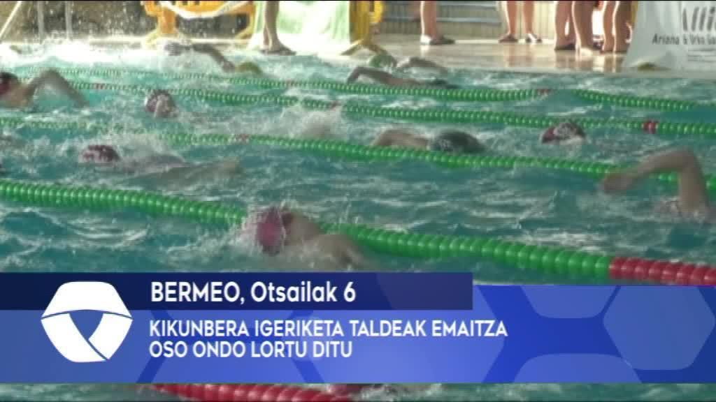 KIKUNBERA igeriketa taldeak emaitza oso ondo lortu ditu