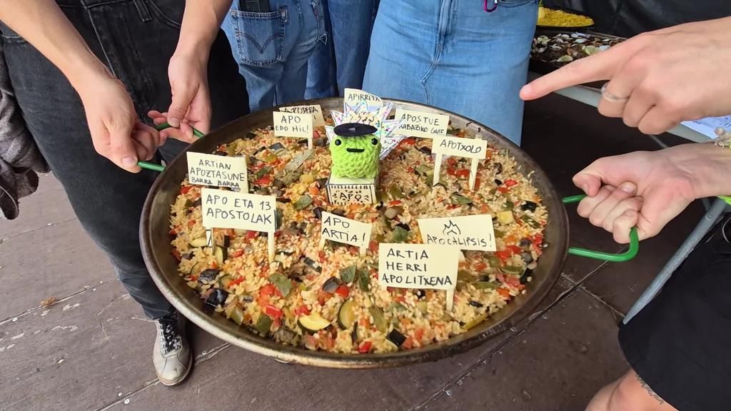 Gautegiz Arteagako Gazte Egunaren Paella Txapelketa