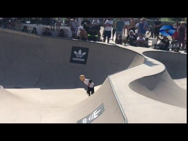ALB 2018 10 24 BERMEO 11 urteko Ian Ponciano bermeotarra munduko skate txapelketan