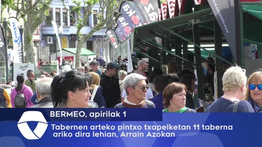 Tabernen arteko pintxo txapelketan 11 taberna ariko dira lehian, Arrain Azokan