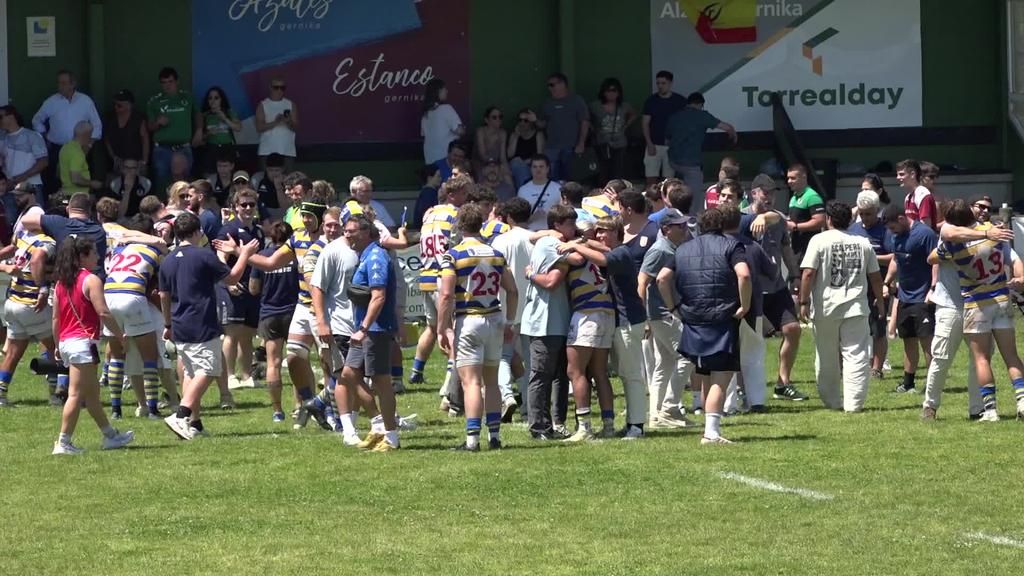 Torrealday Gernika Rugby Taldeak ez dau Ohorezko Mailara igotzeko helburua lortu