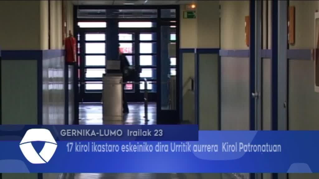 Gernika-Lumo Udal Kirol Patronatuak 17 kirol ikastaro eskeiniko ditu urritik aurrera