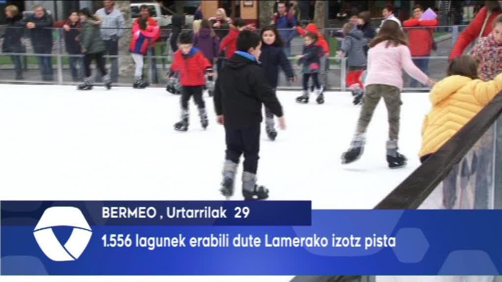 1.556 LAGUNEK ERABILI DUTE LAMERAKO IZOTZ PISTA