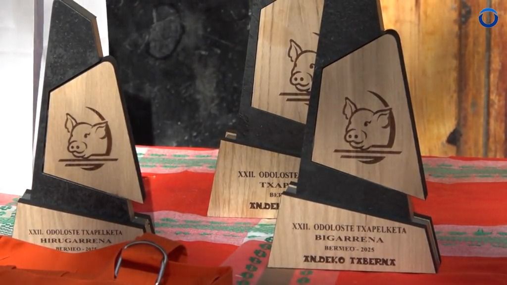 Anaiak harategia txapeldun Bermeoko XXII.odolki txapelketan, hirugarren urtez jarraian