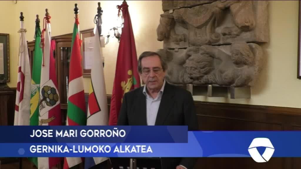 Jose Maria Gorroño alkatearen mezua, koronabirusaren azken datuak ematen (2020-03-23)