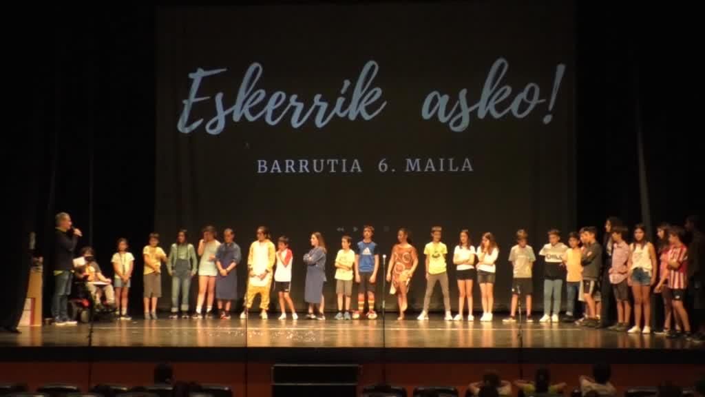 Eskolarteko XXXII. Antzerki Astea; Barrutia Ikastetxea, LH6 maila
