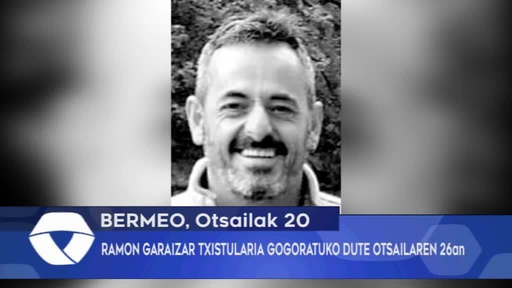 RAMON GARAIZAR TXISTULARIA GOGORATUKO DUTE OTSAILAREN 26an