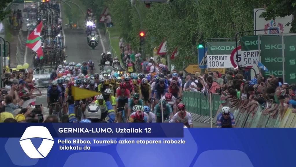 Pello Bilbao bilakatu da azken Tour-eko etaparen irabazle