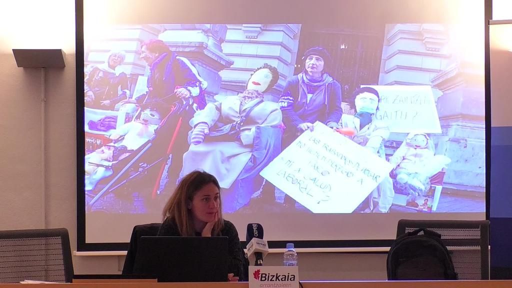 Bizitza Duinak erdigunean, zaintza lanak agiritan: Miren Aranguren Etxarte-Emagin
