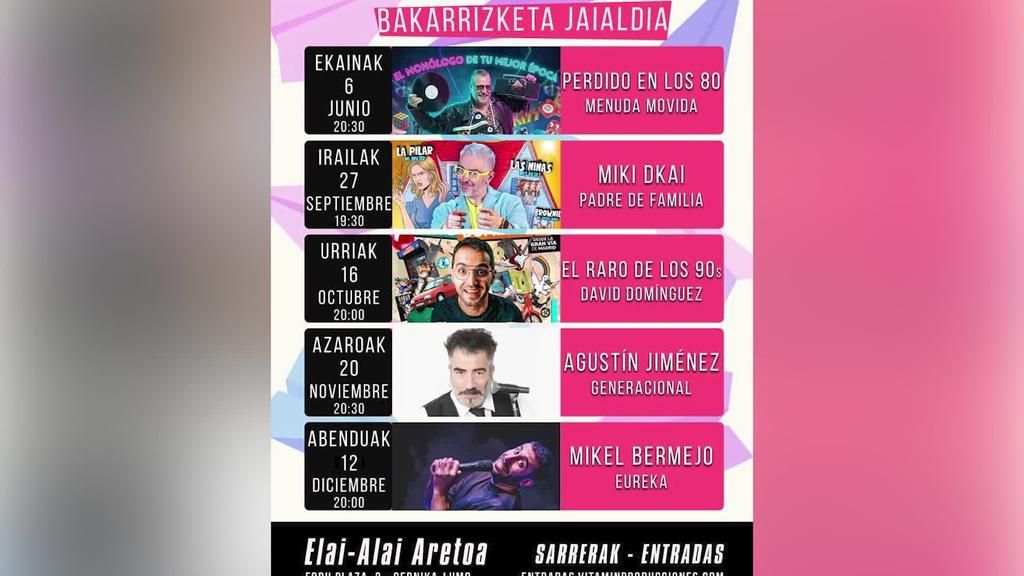 Umoreak hartuko dau Elai-Alai aretoa Gernika-Lumoko Udalak bultzatutako bakarrizketen lehen jaialdiagaz