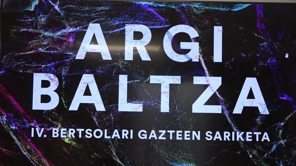 Argi Baltza gazteen bertso sariketak VI.edizinoari ekingo deutso ekainean