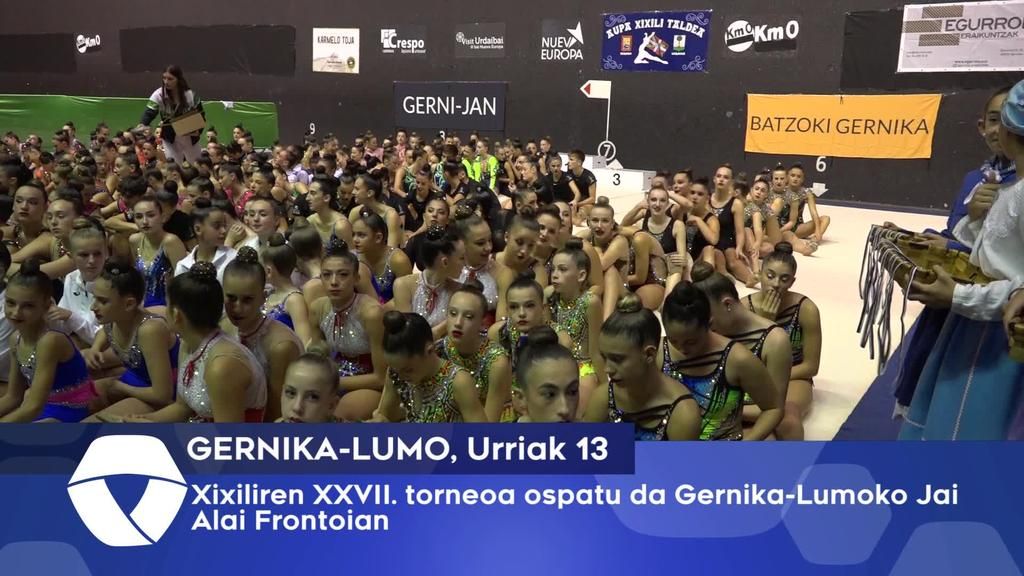 Xixiliren XXVII. torneoa ospatu da Gernika-Lumoko Jai Alai Frontoian