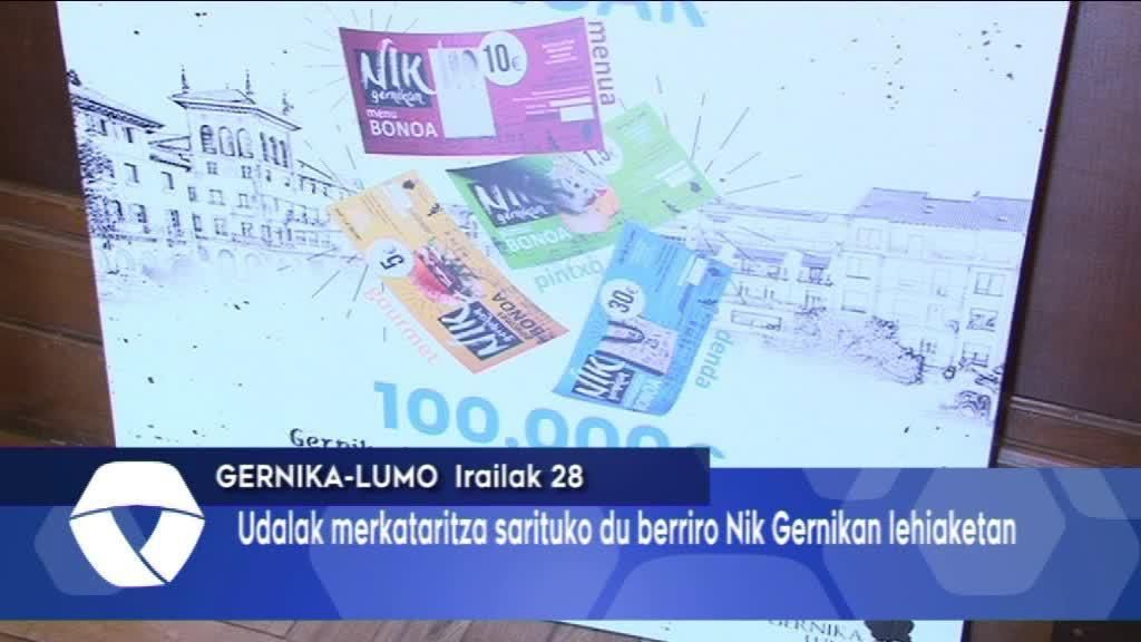 Udalak merkataritza sektorea sarituko du berriro Nik Gernikan lehiaketarekin