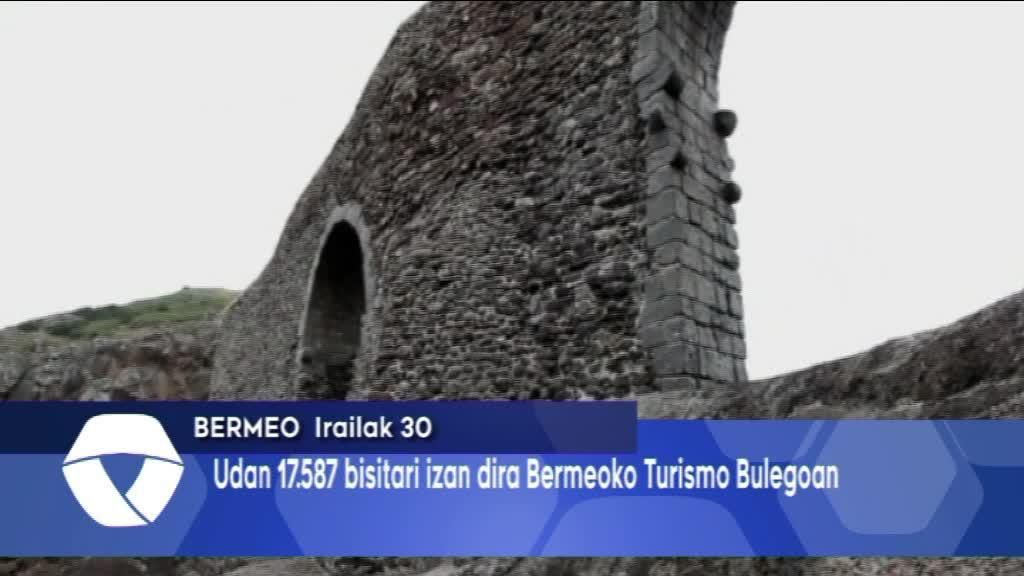 Bermeoko Turismo Bulegoan udan 17.587 bisitari izan dira