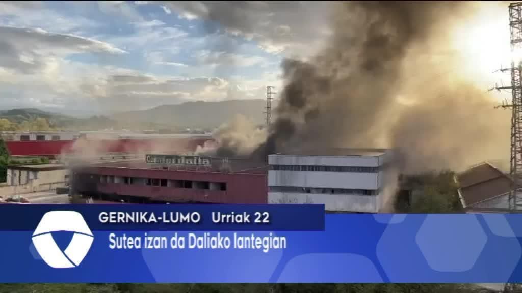 Sutea izan da Daliako lantegian