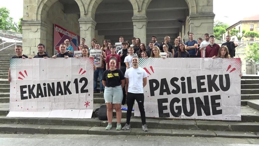 ‘Pasileku Eguna’ ekimena aurkeztu dabe