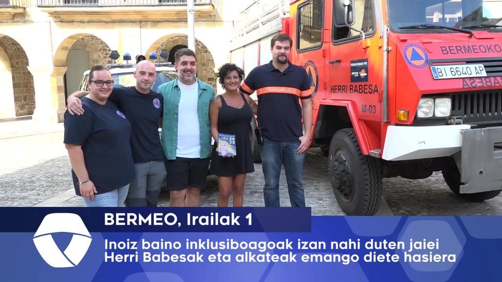 Inoiz baino inklusiboagoak izan nahi duten Bermeoko jaiei Herri Babesak eta alkateak emango diete hasiera