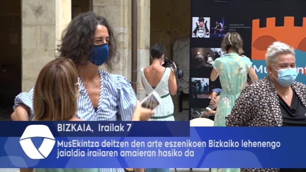 MusEkintza deitzen den arte eszenikoen Bizkaiko lehenengo jaialdia irailaren amaieran hasiko da