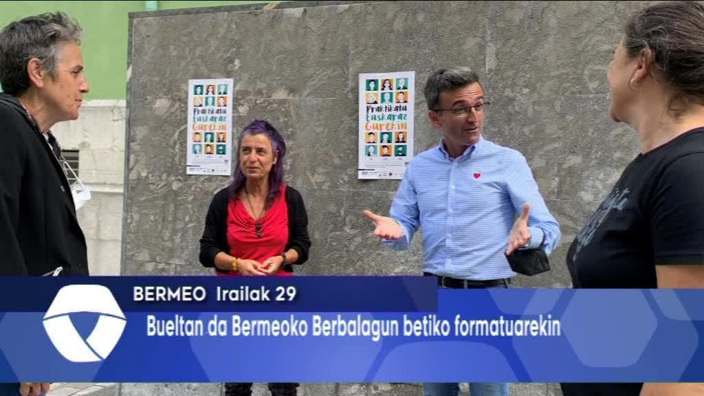 Bermeoko Berbalagun egitasmoa bueltan da betiko formatuarekin