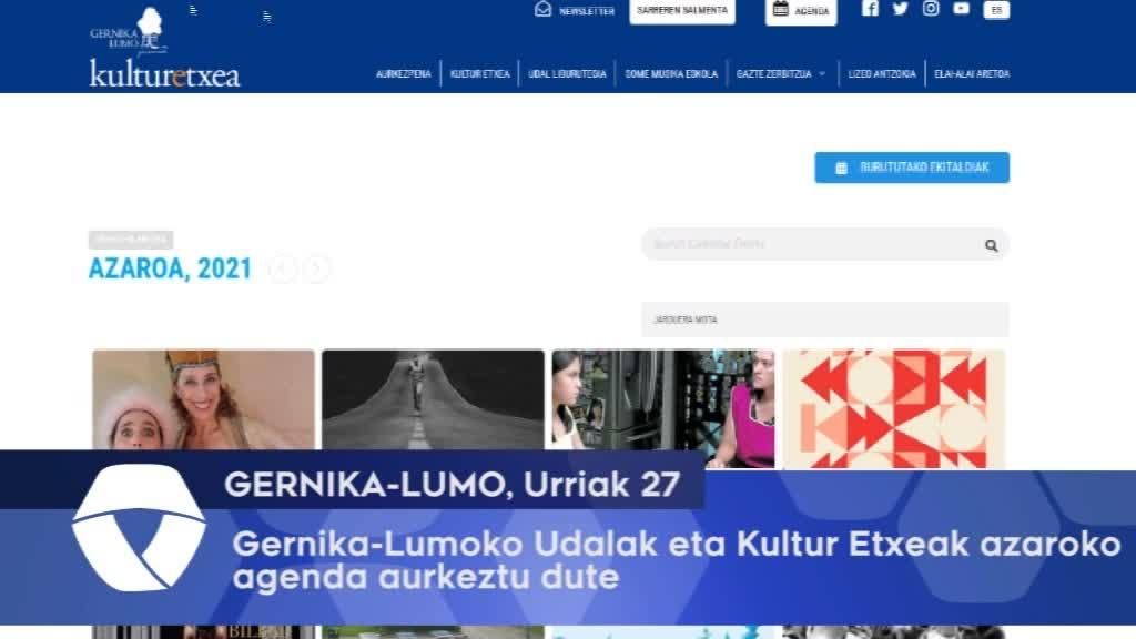 Kultur egitaraua, azaroan