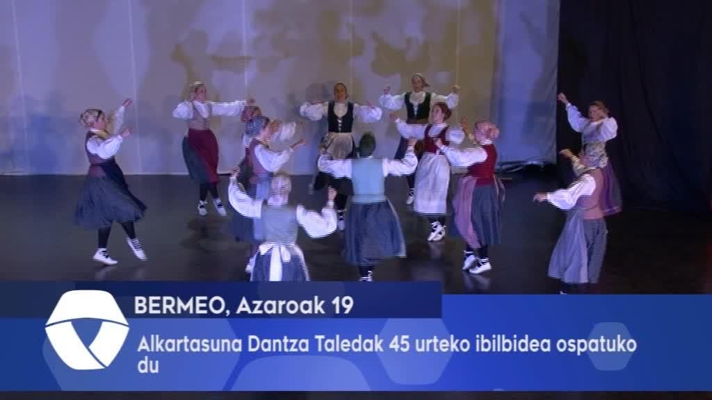 Alkartasuna Dantza Taldeak 45 urteko ibilbidea ospatuko du