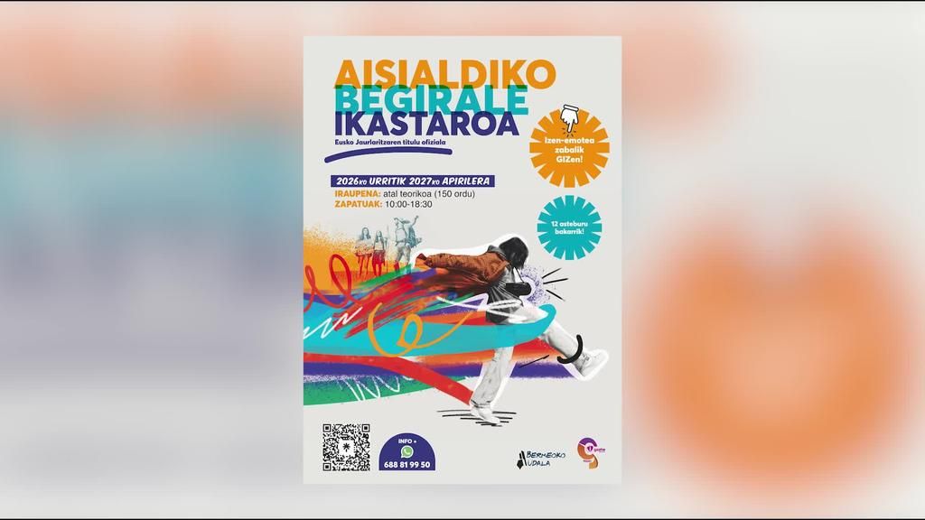 Abian da 2026-2027 ikasturteko aisialdiko begirale ikastaroan izena emateko epea
