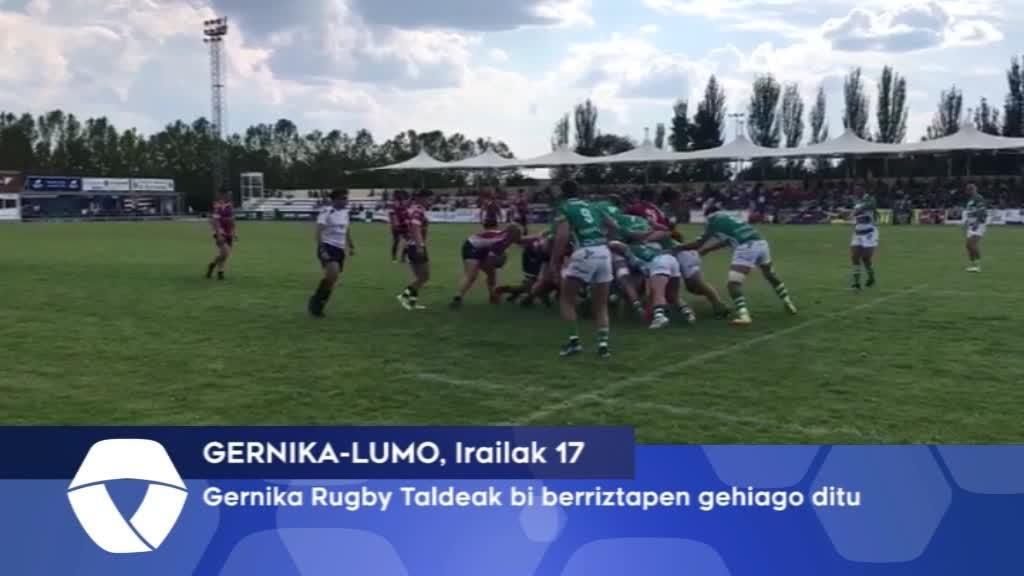 Gernika Rugby Taldeak beste bi berriztapen egin ditu