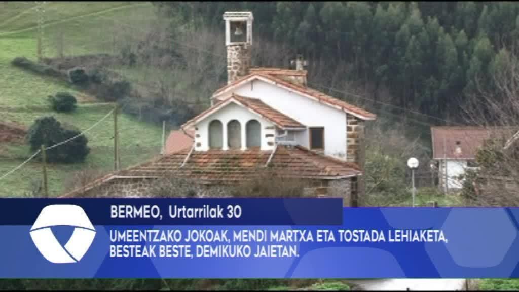 UMEENTZAKO JOKOAK, MENDI MARTXA ETA TOSTADA LEHIAKETA, BESTEAK BESTE, DEMIKUKO JAIETAN