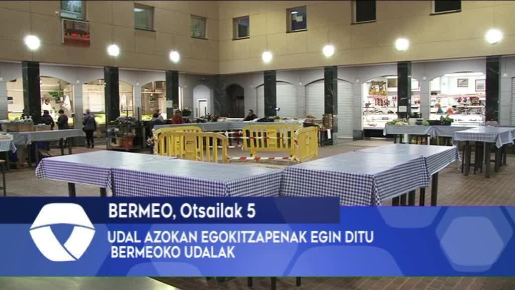 UDAL AZOKAN EGOKITZAPENAK EGIN DITU BERMEOKO UDALAK