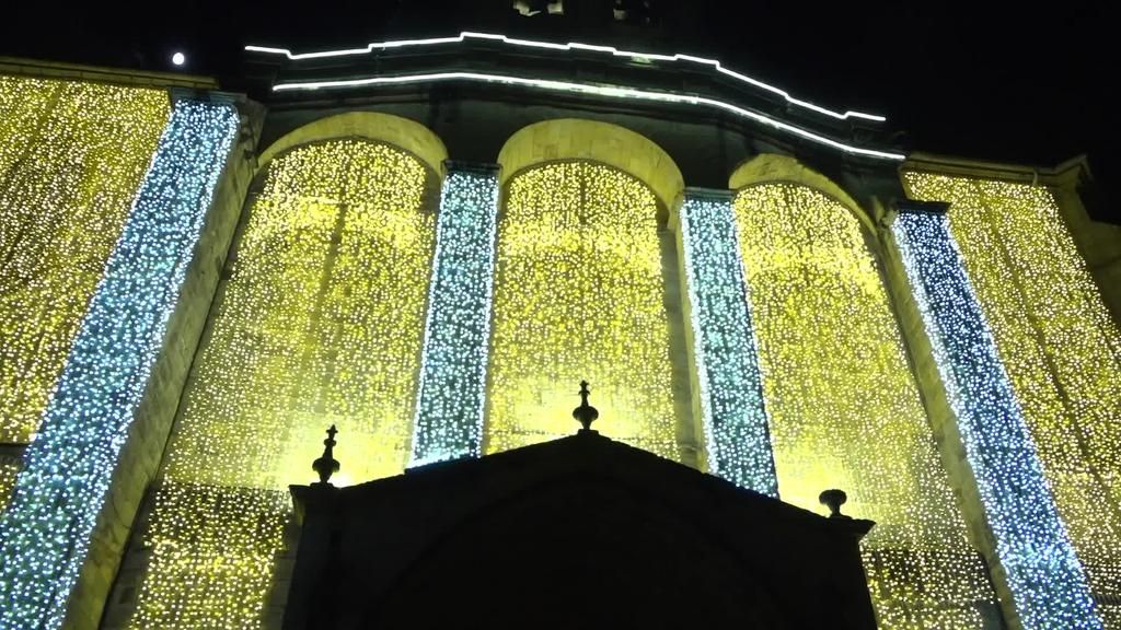 Gernika-Lumoko Andra Mari Elizako Gabon argi pizte ekitaldia, 2022