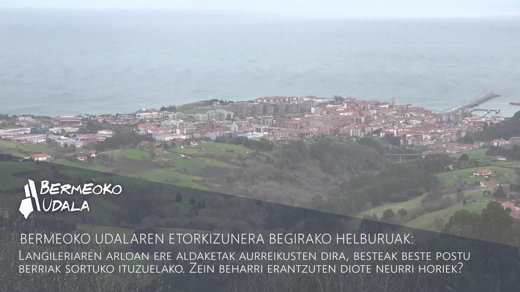 Bermeoko Udalaren etorkizunera begirako helburuak- Langileriaren arloan ere aldaketak aurreikusten dira, besteak beste postu  berriak sortuko ituzuelako.  zein beharri erantzuten diote neurri horiek?