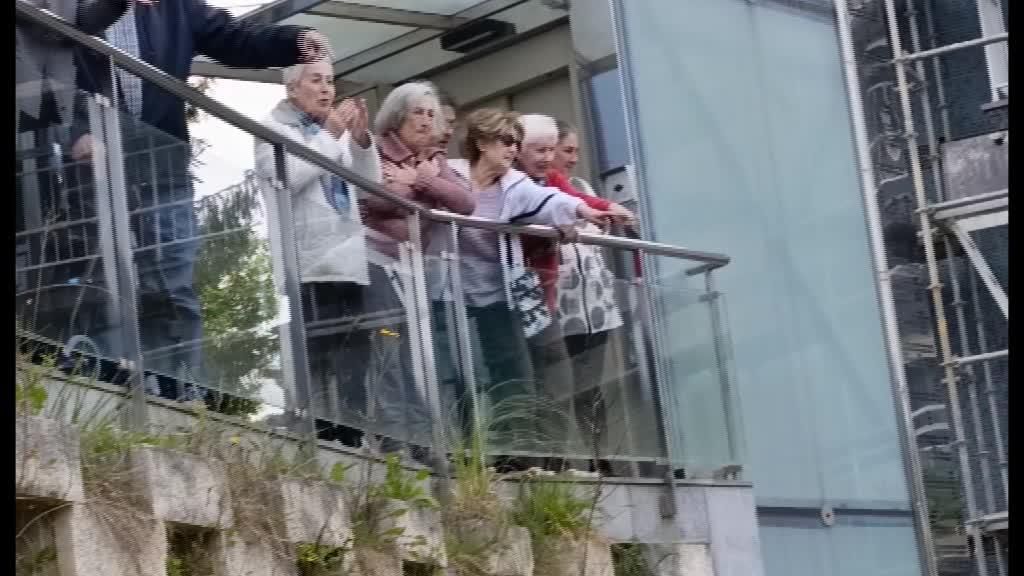 Itziar Bilbaori egindako oenaldia burutu eben Eako Busturialdeko VII.Txistulari egunean