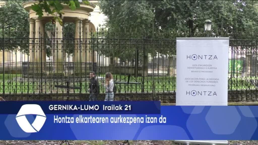 Hontza elkartearen aurkezpena izan da