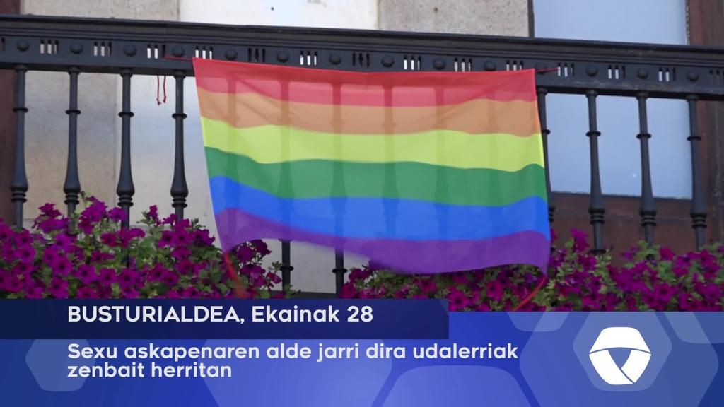 Sexu Askapenaren eta adierazpenaren alde jarri dra Urdaibaiko udalerriak