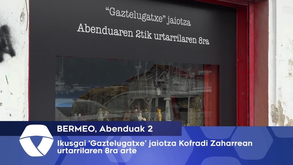 Ikusgai ‘Gaztelugatxe’ jaiotza Bermeoko Kofradi Zaharrean urtarrilaren 8ra arte