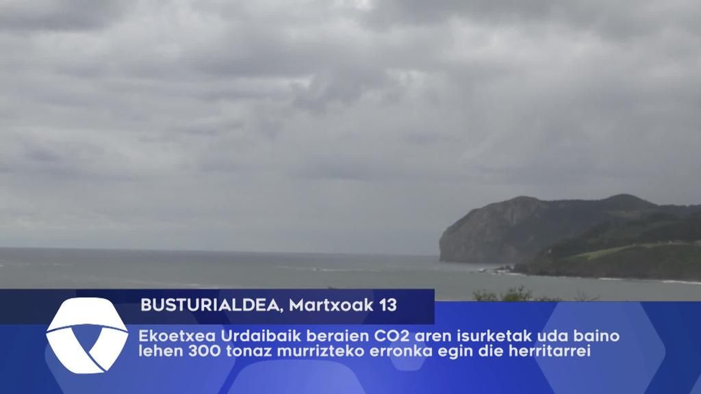 Ekoetxea Urdaibaik beraien CO2 aren isurketak uda baino lehen 300 tonaz murrizteko erronka egin die herritarrei