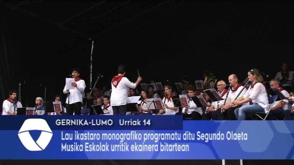 Lau ikastaro monografiko antolatu ditu Segundo Olaeta Musika Eskolak