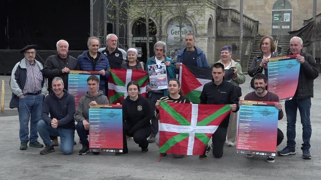 Gernikako Bonbardaketaren 89. urteurrena dala eta egitarau zabala aurkeztu dau ‘Gernika Memoriaren Lekuko’ plataformak