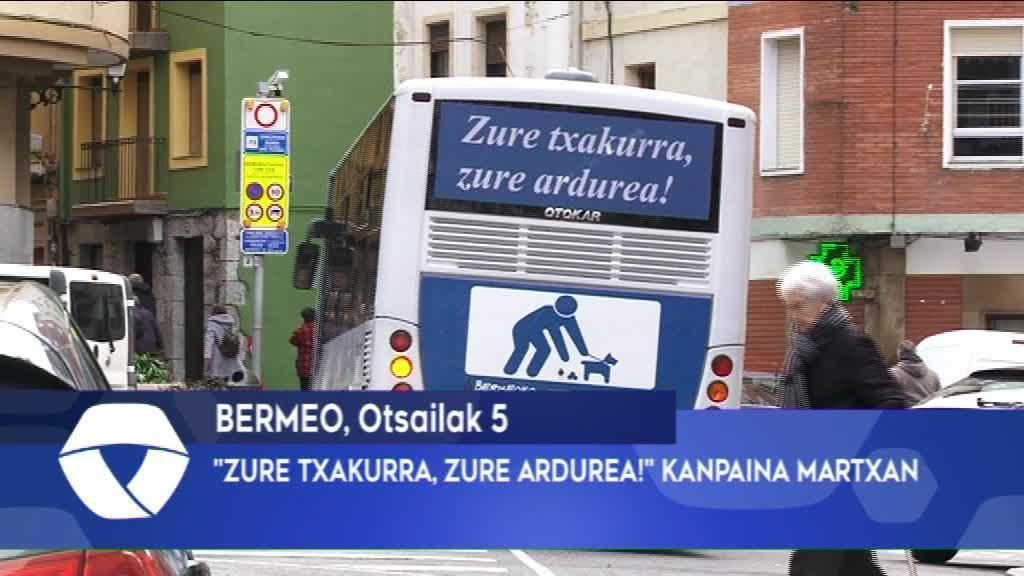 ZURE TXAKURRA, ZURE ARDUREA KANPAINA MARTXAN